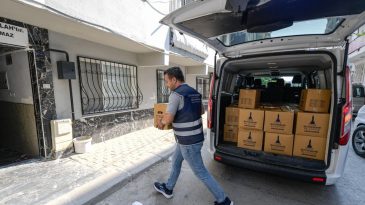 İzmir B&uuml;y&uuml;kşehir'den İhtiya&ccedil; Sahiplerine Destek: Gıda Paketleri Dağıtımına Başlandı!