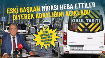 İzmir Servis&ccedil;iler Odası&rsquo;nda Başkanlık M&uuml;cadelesi: Eski Başkan 'Mirası Heba Ettiler' Deyip Aday Oldu