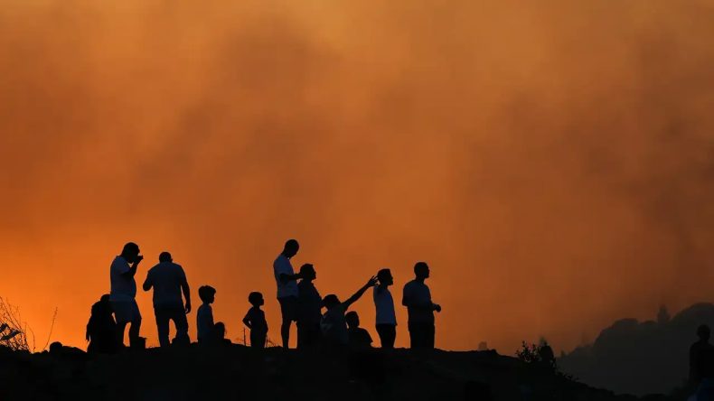 İzmir ve Manisa’daki Orman Yangınlarındaki Gelişmeler