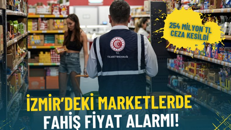 İzmir'de Marketlerde Fahiş Fiyat Denetimi: 44 Bin İşletmeye Ceza Kesildi