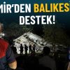 İzmir'den Balıkesir'e Destek: İtfaiye Ekipleri Deprem Bölgesinde