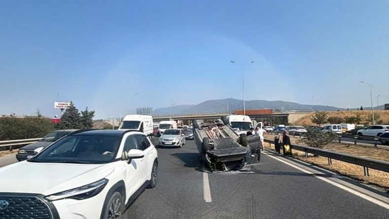 İzmirli sürücüler dikkat: Karşıyaka yönünde trafik kazası!