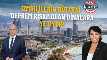 İzmirlilerin B&uuml;t&ccedil;esi 'Deprem Riski' Olan Binalara Yetiyor