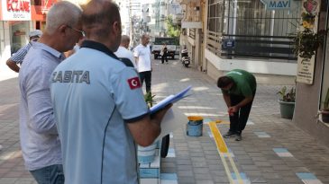 Konak&rsquo;ta &ldquo;Sarı &Ccedil;izgi&rdquo; Uygulaması Başladı