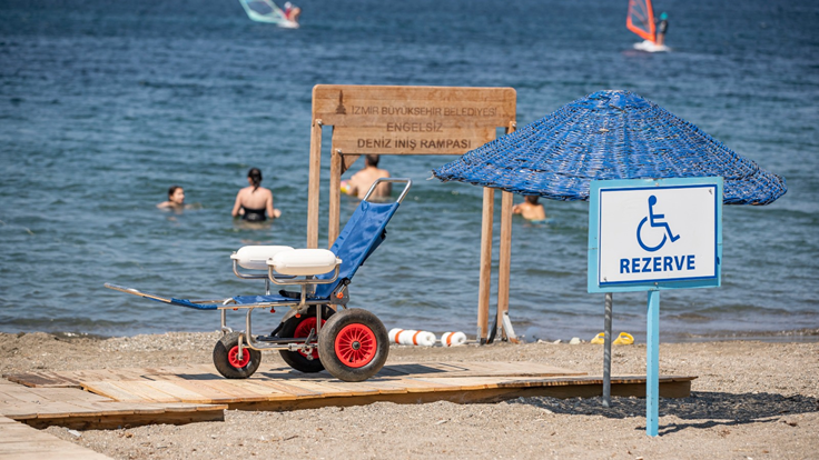 Mavi Bayraklı Plajda Güvenlik