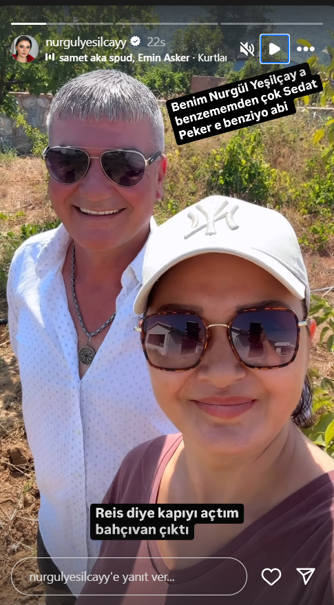 Nurgül Yeşilçay ve Bahçıvanı