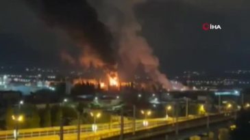 Ukrayna, Rusya'daki Petrol Deposuna Saldırdı