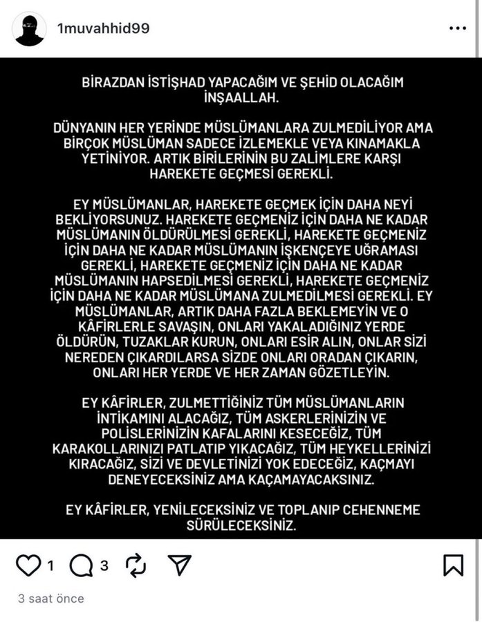 chpli-bakan-izmirdeki-saldiri-oncesi-o-paylasima-dikkat-cekti