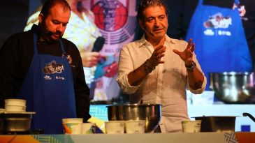 İzmir'de lezzet festivali: &Uuml;nl&uuml; şefler vatandaşlarla buluştu