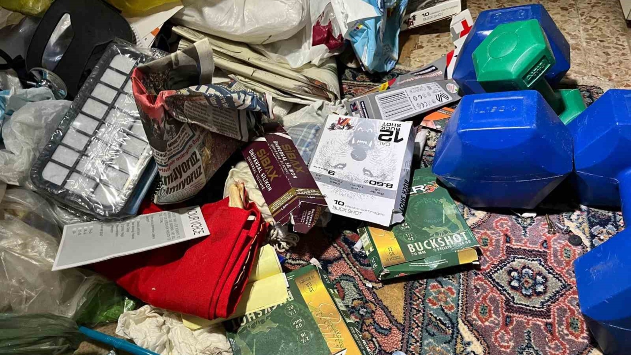 Saldırganın odası detayları
