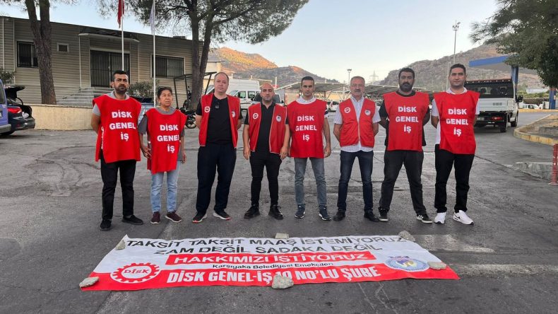 Karşıyaka’da İşçiler Maaş Alamadıkları İçin Eylem Yaptı: "Belediyenin Borçları Bizim Sorumluluğumuz Değil!"