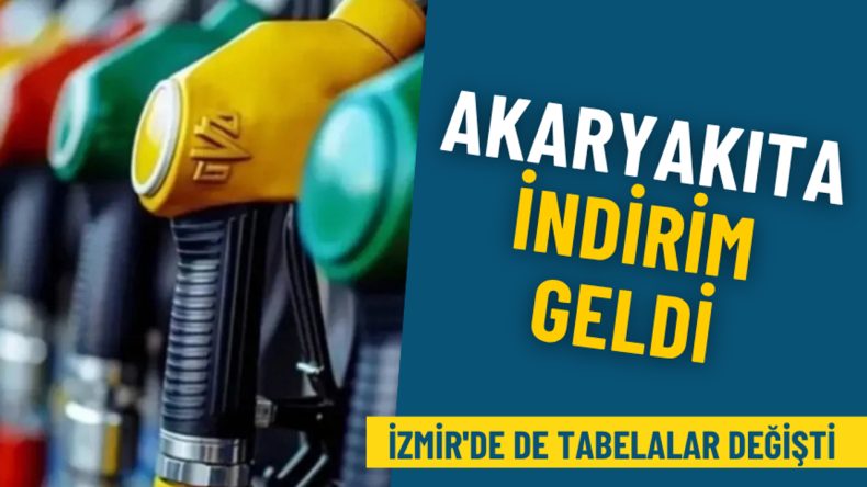Akaryakıta İndirim Müjdesi: İzmir'deki Tabelalar Yenilendi