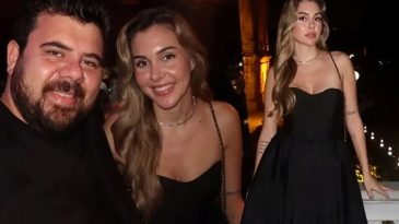 Berfu Yenenler'in Zarif Siyah Elbisesi Takipçilerinden Tam Not Aldı