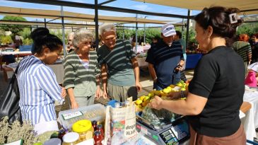 Pazar değil festival: Efes Tarlası Yaşam Köyü üreticiyle buluştu