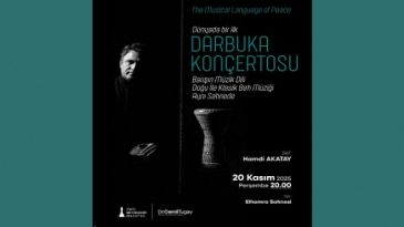 'Darbuka Konçertosu' İzmir'de