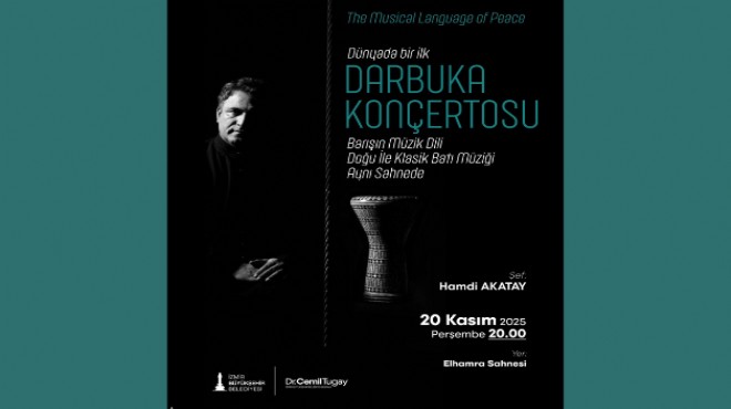 'Darbuka Konçertosu' İzmir'de