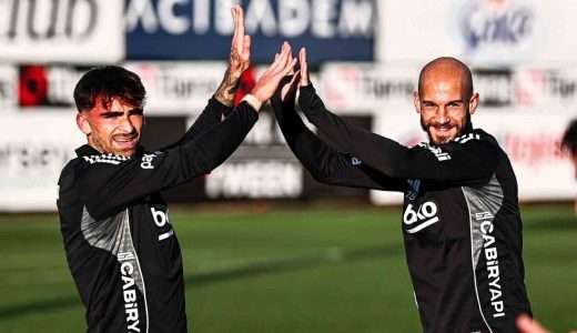 Beşiktaş, Samsunspor Maçı Öncesi Taktik ve Kondisyon Çalışması Yaptı