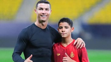 Cristiano Ronaldo'nun Oğlu Türkiye'de İlk Kez Forma Giydi