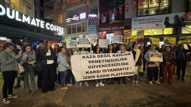 İzmir Kadın Platformu’ndan Dilovası iş cinayetine tepki: Bu sistem kadınlara ya yoksulluk ya ölüm sunuyor