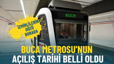 İzmirlilerin Gözü Buca Metrosu'nda: Açılış Tarihi Açıklandı