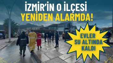İzmir’in Foça İlçesi Yeniden Tehlikede: Evler Su İçinde Kaldı