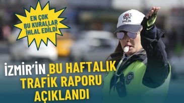 İzmir’de Trafik Denetimleri: En Fazla Hangi Kurallar İhlal Edildi?