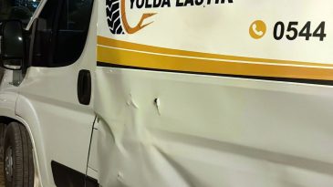 Lastik Yol Yardım Aracında Patlama: İki Kişi Hastaneye Kaldırıldı