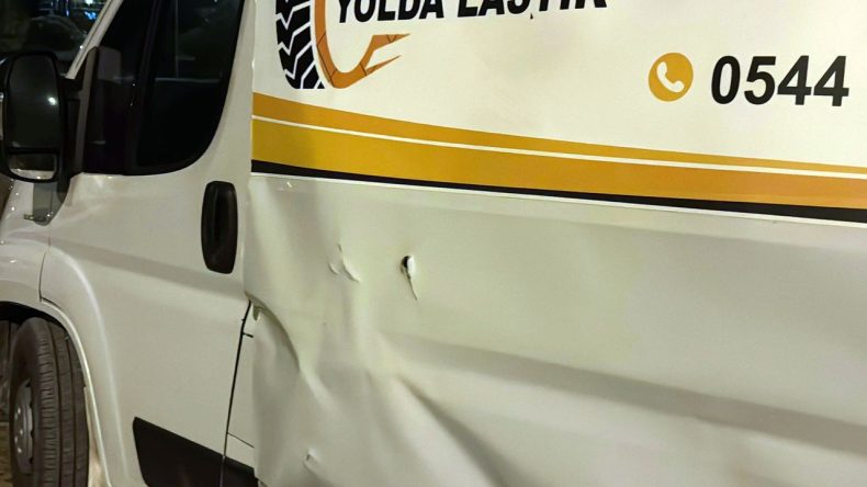 Lastik Yol Yardım Aracında Patlama: İki Kişi Hastaneye Kaldırıldı