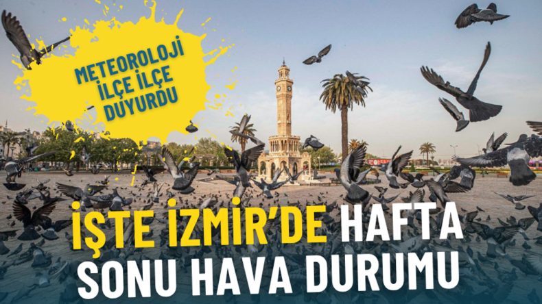 Meteoroloji Duyurdu: İzmir'in Hafta Sonu Hava Durumu