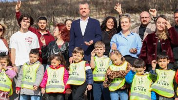 Minikler Buca&rsquo;yı Yeniden Yeşillendirecek