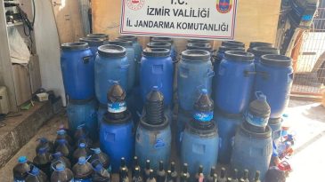 Selçuk’ta Sahte İçki Operasyonu: 1.297 Litre El Yapımı Şarap Ele Geçirildi