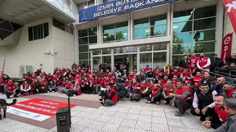 Sendika Eylem Yapmıştı: Büyükşehir'den Gözdağı!