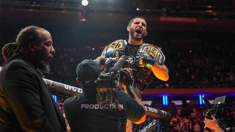 UFC 322'de Makhachev Kemer Kazandı: Kafesin Etrafında Kaos Hakim
