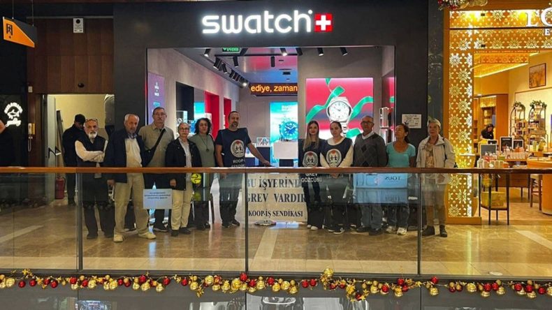 Uzlaşma sağlandı: Swatch işçileri 17 günde kazandı!