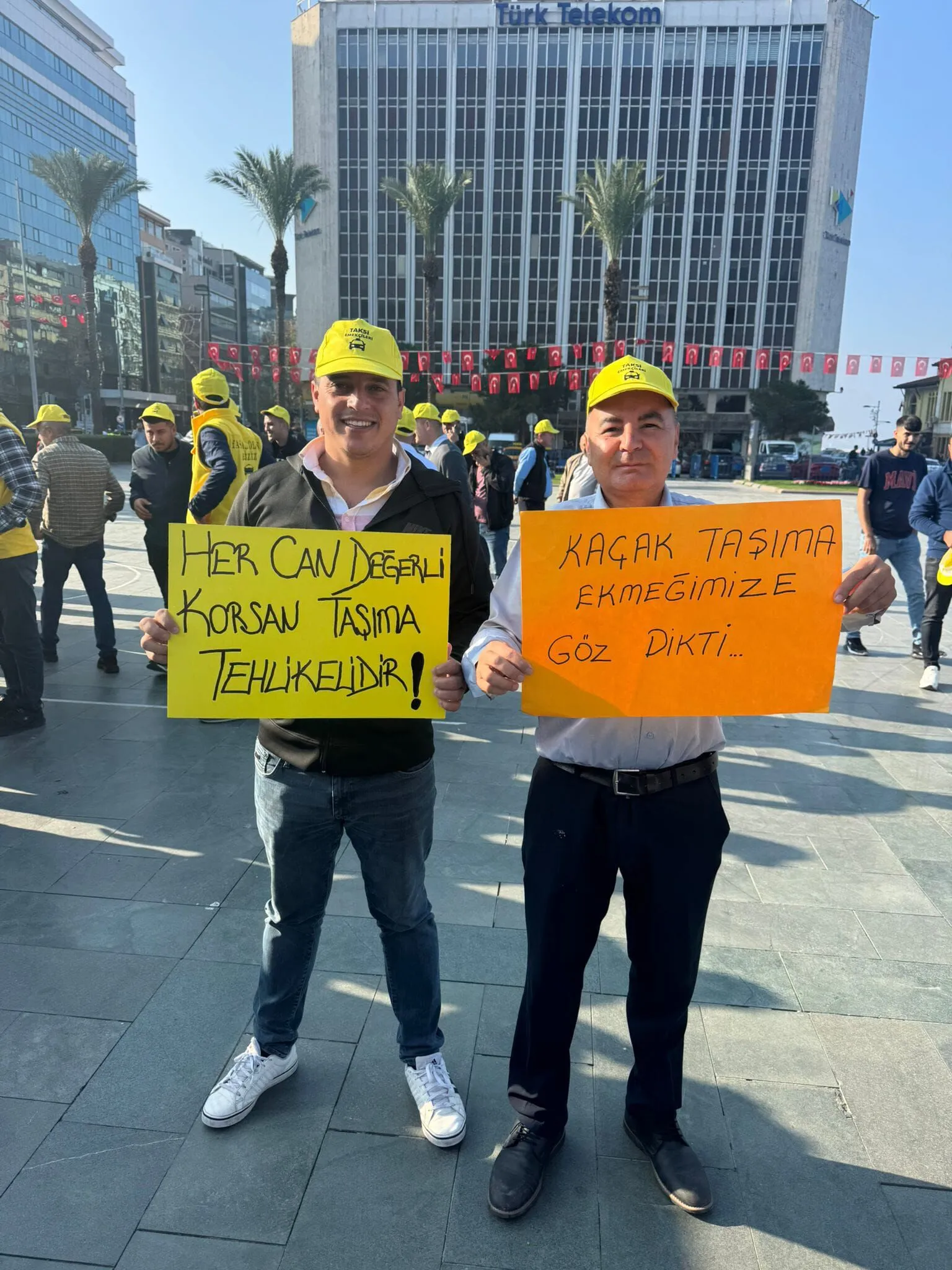 Korsan Taksi Protestosu