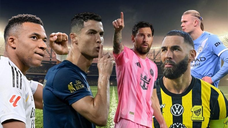 2025'in En Y&uuml;ksek Kazanan Futbolcuları A&ccedil;ıklandı: Ronaldo'nun Geliri Şaşırttı