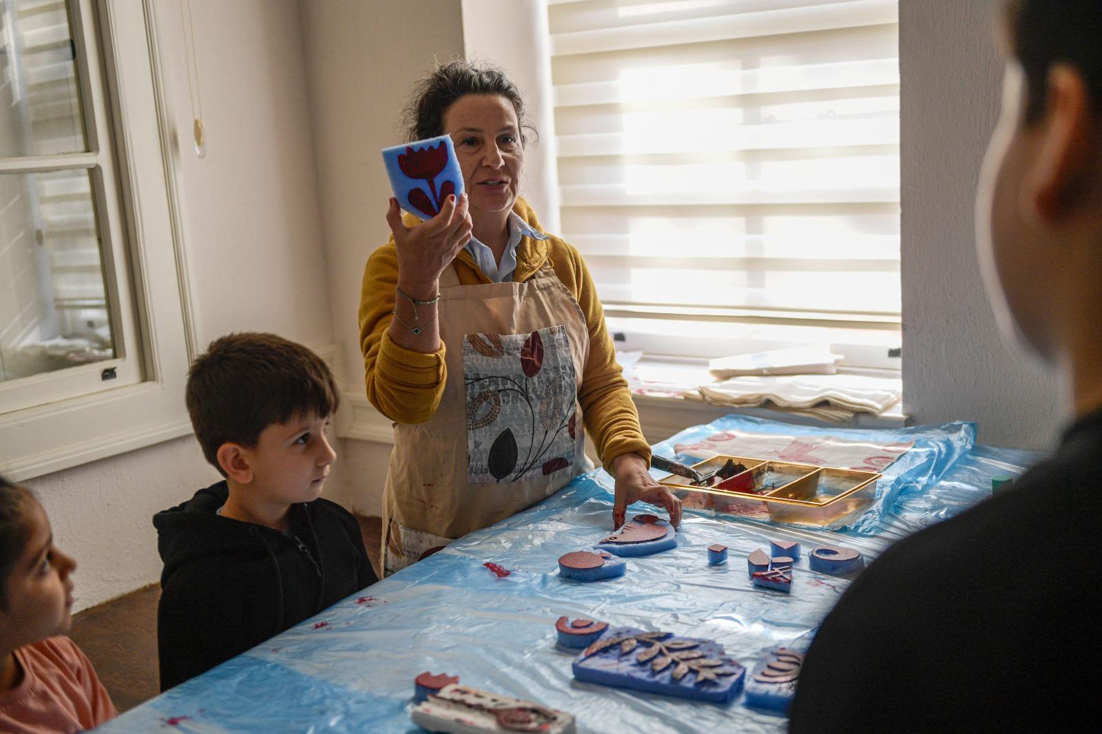 Basma Atölyesi Çalışmaları