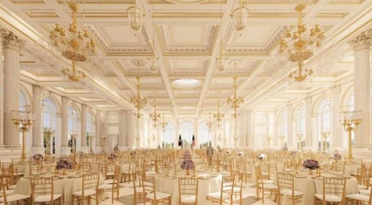 Beyaz Saray'a 300 Milyon Dolar Değerinde Yeni Balo Salonu