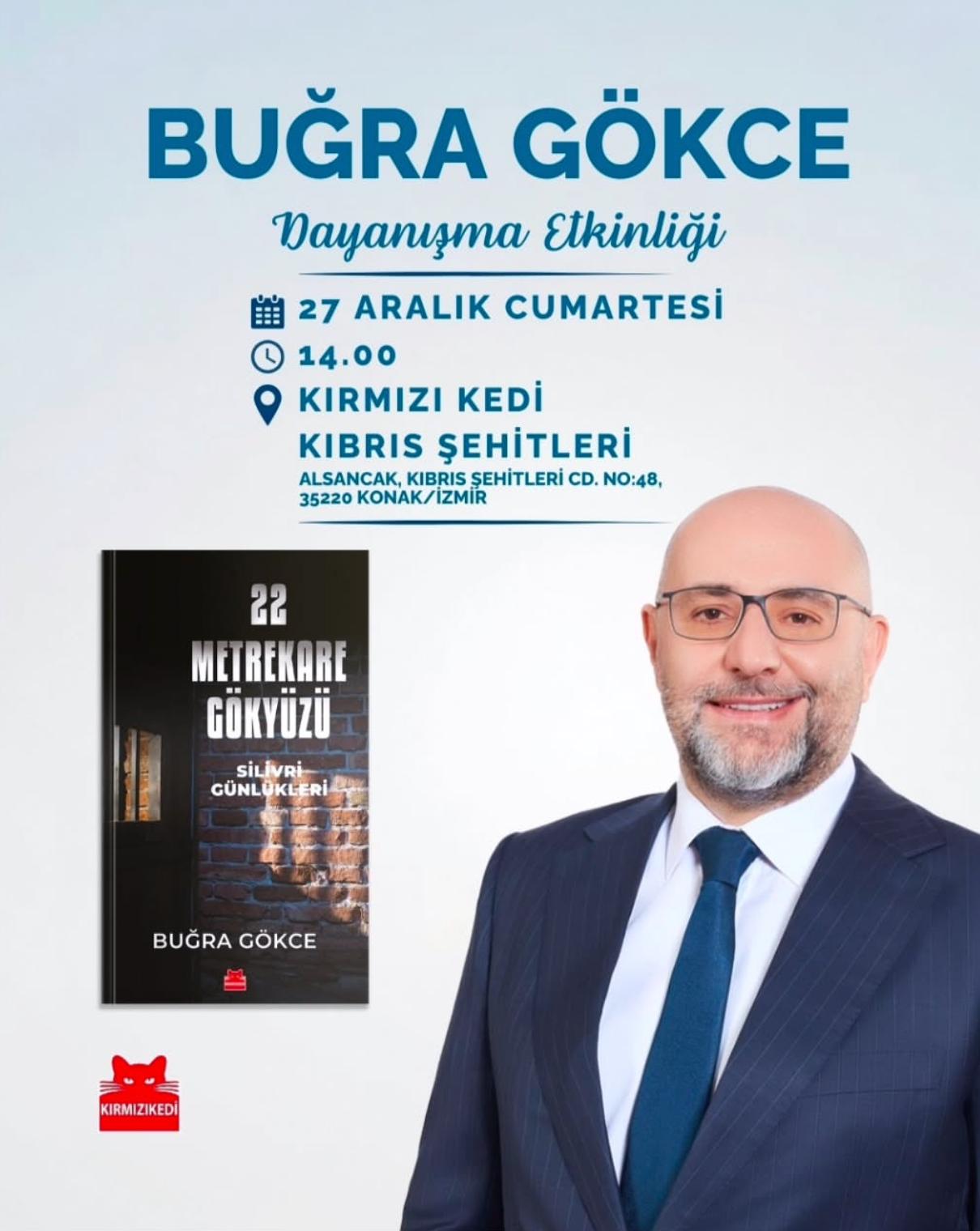 Buğra Gökce’nin kitabı 22 Metrekare Gökyüzü