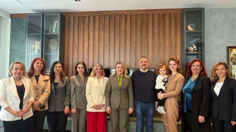 CHP Kadın Kolları’ndan Aslanoğlu’na Destek Ziyareti