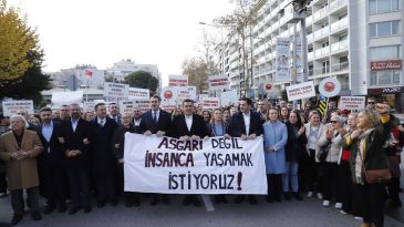 CHP&rsquo;li Kadınlardan Asgari &Uuml;cret İsyanı: AKP&rsquo;ye Sokakları Dar Edeceğiz!