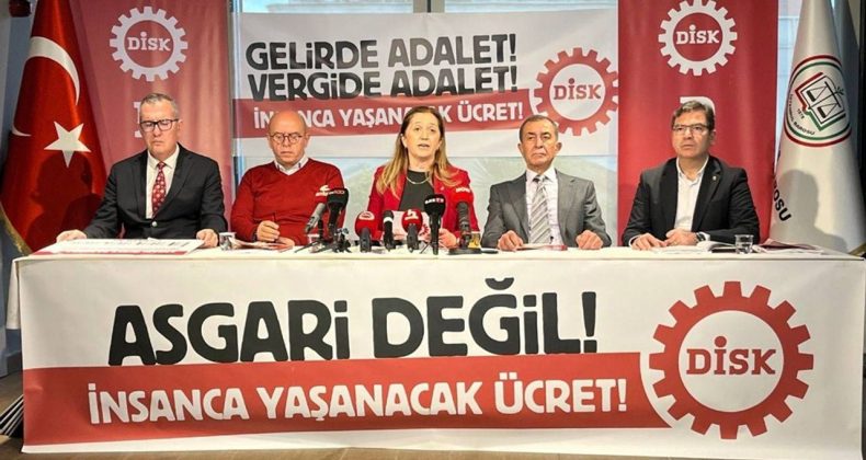 DİSK 2026 Asgari Ücret Talebini Duyurdu