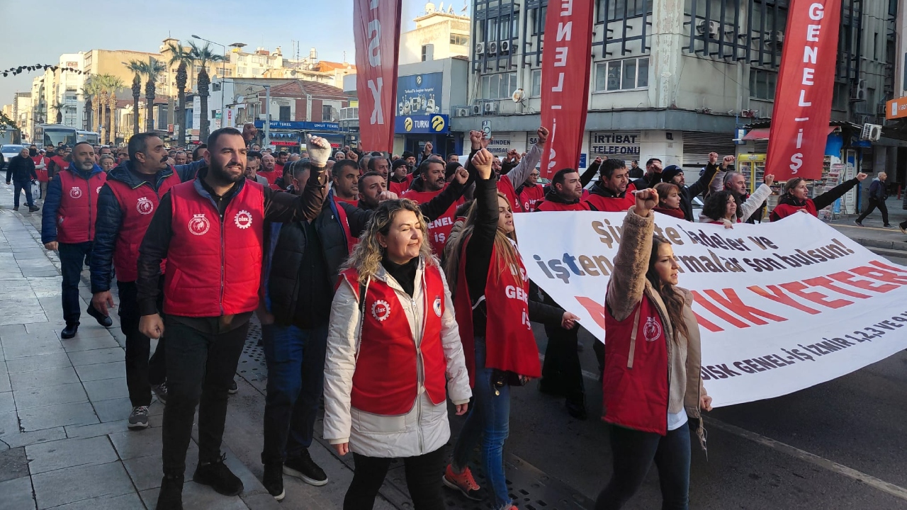 İşçilerin Eylemindeki Çadır