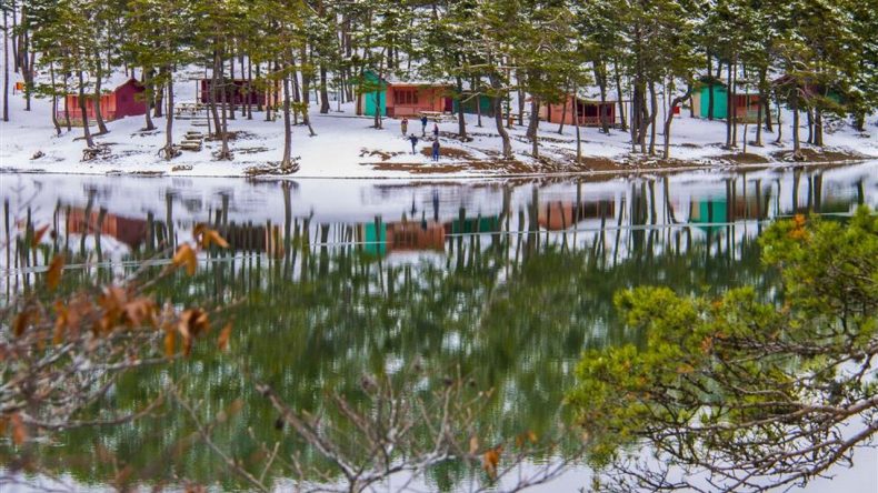 Gidenler G&ouml;lc&uuml;k Sanıyor: Hem Kış Hem Yaz Cenneti