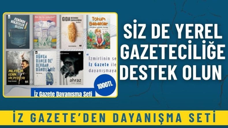 İz Gazete&rsquo;den Dayanışma Seti: Siz de yerel gazeteciliğe destek olun
