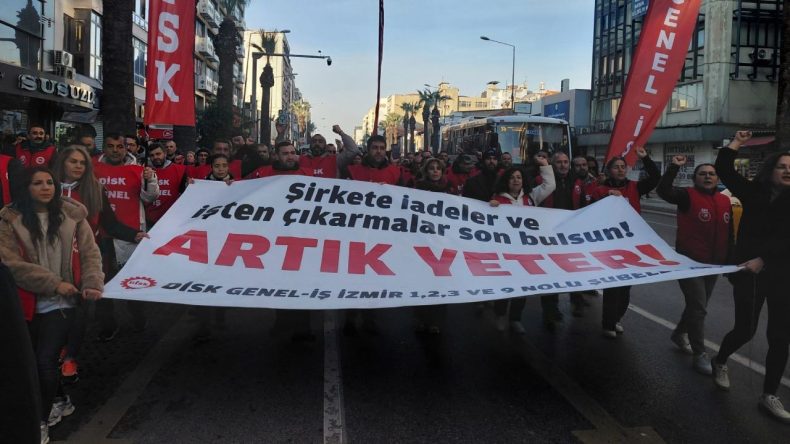 İzmir Büyükşehir İşçileri Eyleminin Üçüncü Günü: Destek Yok!