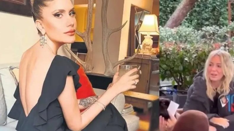 İzmir sosyetesi Leyla Mizrahi yatağında &ouml;l&uuml; bulundu: Saba T&uuml;mer cenazede g&ouml;zyaşlarına boğuldu