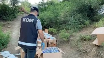 İzmir'de Ka&ccedil;ak İ&ccedil;ki Operasyonu: Tonlarca Etil Alkol Ele Ge&ccedil;irildi