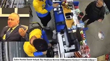 İzmir&rsquo;de İl&ccedil;e Başkanından Kasiyere Tehdit İddiası