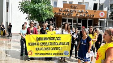 İzmir&rsquo;de Kadın &Ouml;ğretmene Y&ouml;nelik Şiddet ve Mobbing Davası: Tacize Uğrayan T&uuml;m Kadınların Ortak İfadesi!